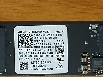 DISCO INTERNO SSD WESTERN DIGITAL 256GB