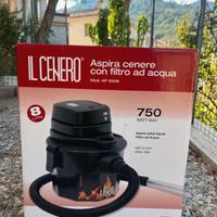 aspira cenere con filtro ad acqua