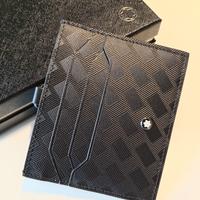 Porta Carte MONTBLANC Nero 6 Tasche in Pelle