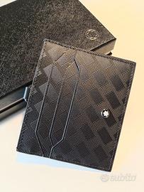 Porta Carte MONTBLANC Nero 6 Tasche in Pelle