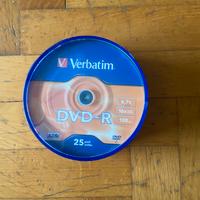 Verbatim DVD-R 4,7 GB 16× – Pack 25 dischi