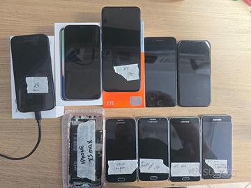 Stock 10 telefoni da riparare per ricambi iphone