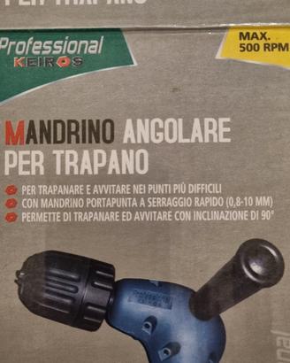 mandrino angolare per trapano 