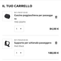 280€.   Schienale completo tmax530+560:2017/2025