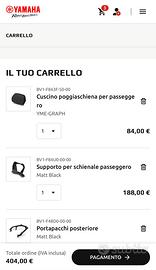 280€.   Schienale completo tmax530+560:2017/2025