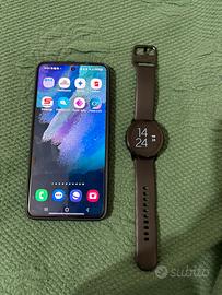 Samsung s21 Fe + galaxy watch active