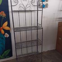 Espositore scaffale Etagere in ferro battuto