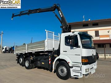 Mercedes ateco 18.28 ribaltabile e gru hiab 123-