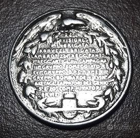 Medaglia 1916 presa di Gorizia, 24°div. argento