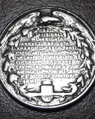 Medaglia 1916 presa di Gorizia, 24°div. argento