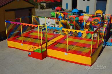Trampolini Elastici Professionali per Parchi Gioco