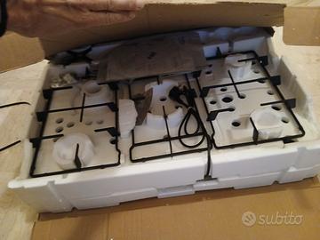 piano di cottura a gas Beko mod HIAW75224SXE