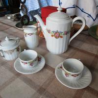 servizio da caffè Richard Ginori per 2 persone da