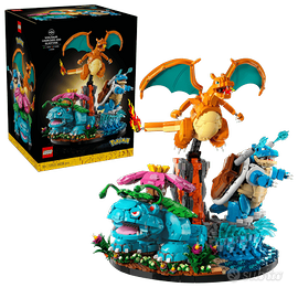 Lego Pokémon 72153 Venusaur, Charizard e Blastoise