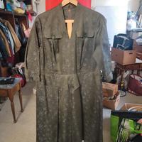 Abito vintage anni '50  fatto a mano broccato