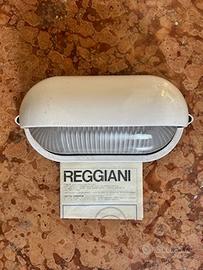 Plafoniera da Giardino PALPEBRA OVALE MINII BIANCA