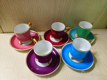 Set Tazzine da Caffè Mitterteich Bavaria Vintage