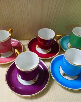 Set Tazzine da Caffè Mitterteich Bavaria Vintage