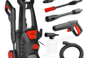 LEHMANN Jukon Idropulitrice Alta Pressione, 1600 W