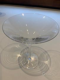 Rogaska 6 Bicchieri Martini Bacco