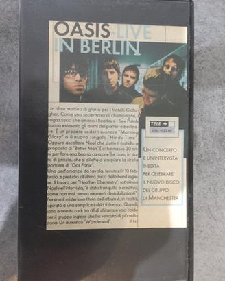 VHS "OASIS - live in Berlin" 10.02.2002