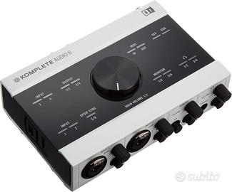 Scheda Audio Professionale Komplete Audio 6