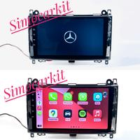 Car tablet android 12 carplay per classe a b vito