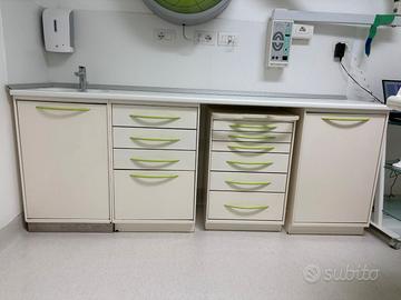 Arredo studio dentistico (mobile + servo mobile) –