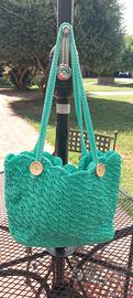 Borsa fatta a mano uncinetto