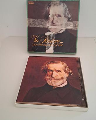 Giuseppe Verdi Va Pensiero cofanetto 9 LP EMI 

