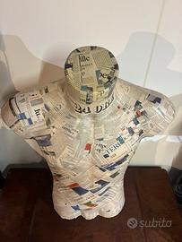 Manichino mezzo busto design
