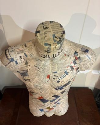 Manichino mezzo busto design