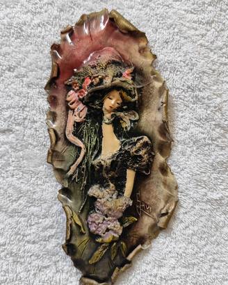 Coppia di sculture - statuette Javi da collezione.