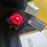 Anello Diamante Moissanite 1ct