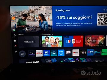 TV HISENSE  QLED. 65 POLLICI,  IN GARANZIA