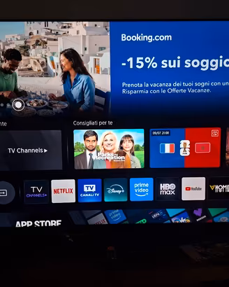 TV HISENSE  QLED. 65 POLLICI,  IN GARANZIA
