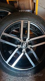 CERCHI IN LEGA DA 16 CON GOMME TERMICHE 205 /55 R1