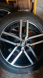 CERCHI IN LEGA DA 16 CON GOMME TERMICHE 205 /55 R1