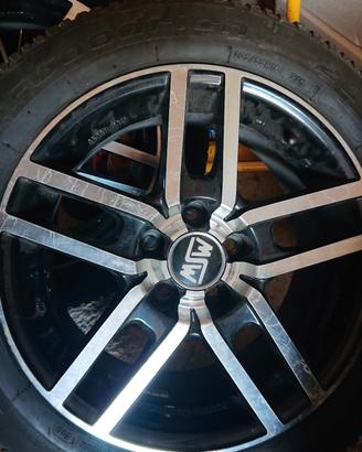CERCHI IN LEGA DA 16 CON GOMME TERMICHE 205 /55 R1