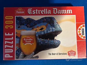 Puzzle birra estrella damm di Barcellona 300 pz