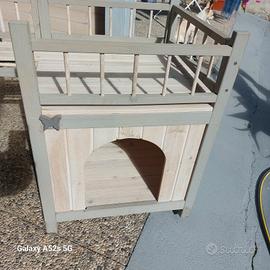 cuccia per cane a 2 posti