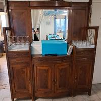 credenza stile liberty mobile antico