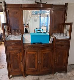 credenza stile liberty mobile antico