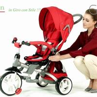 Triciclo GIRO 6 in 1 Baby's Clan - rosso