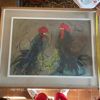 QUADRO OLIO SU TELA P. BRAMBILLA