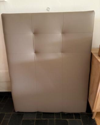 Testiera letto singolo ecopelle