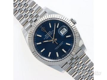 Rolex Datejust 41 126334 Jubilee Blu Anno 2018