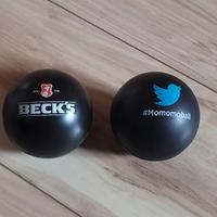 🖤 Coppia di palline in gomma Beck’s e Twitter (X)
