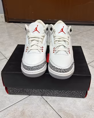 Jordan 3 White Cement GS