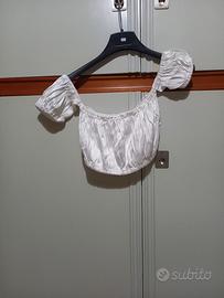 top crop Zara taglia S